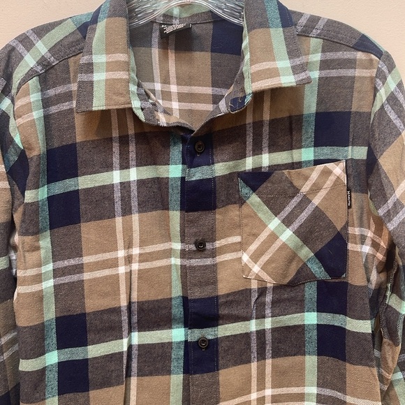 Boys Hurley, collared flannel - Picture 2 of 3